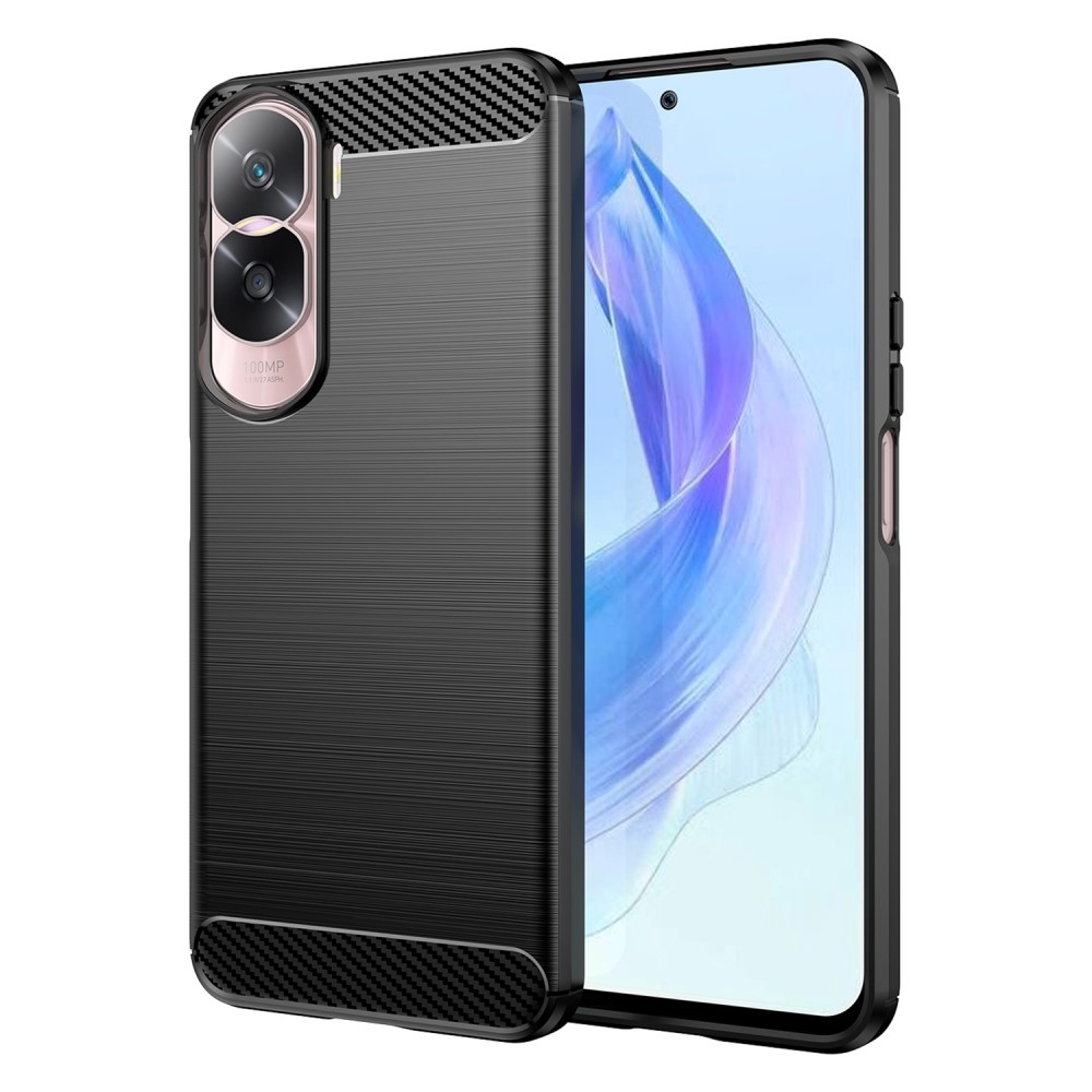Szénálló zselés tok a Honor 90 Lite-hoz - fekete
