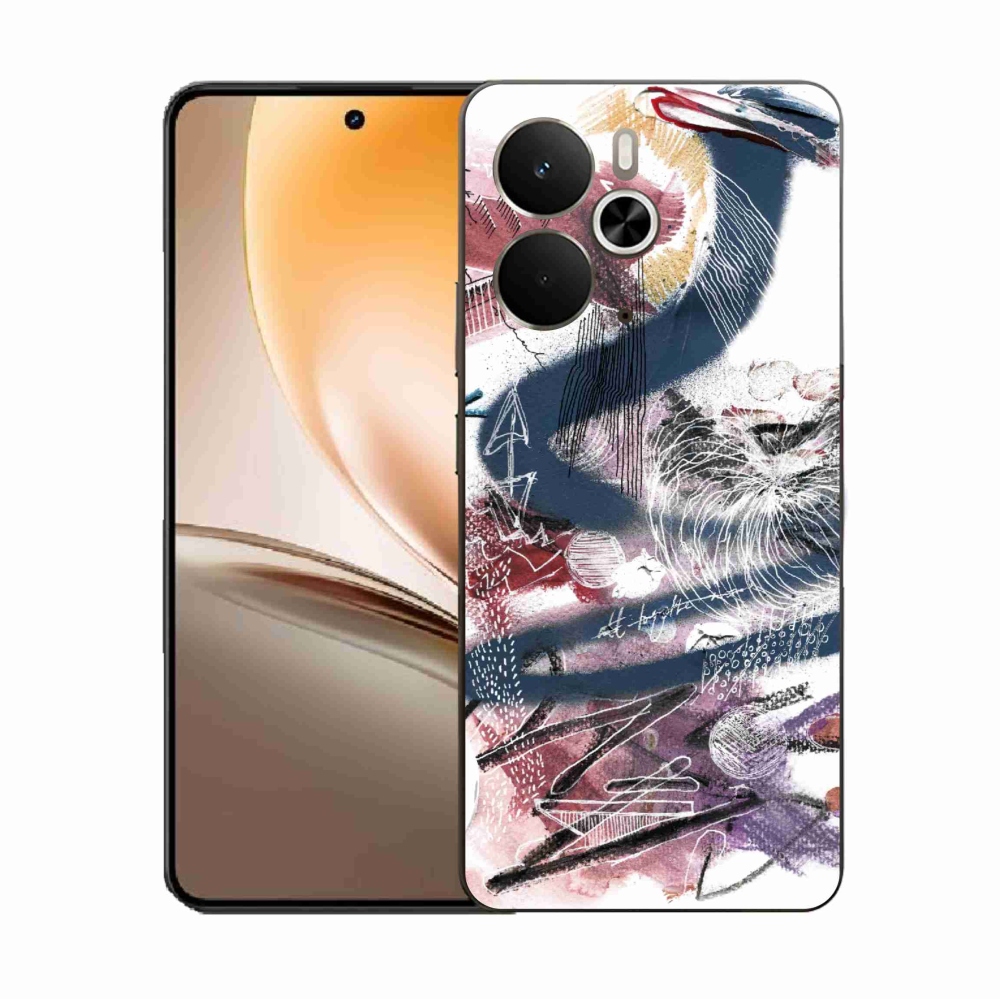Gél borítás mmCase a Realme 14 5G készülékhez - absztrakt motívum 28