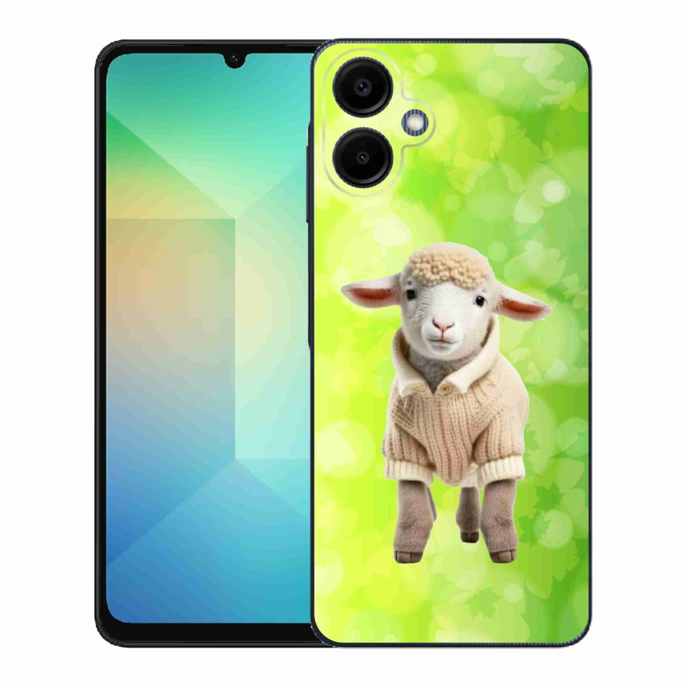 Gél borítás mmCase Samsung Galaxy A06 4G - bárány pulóverben