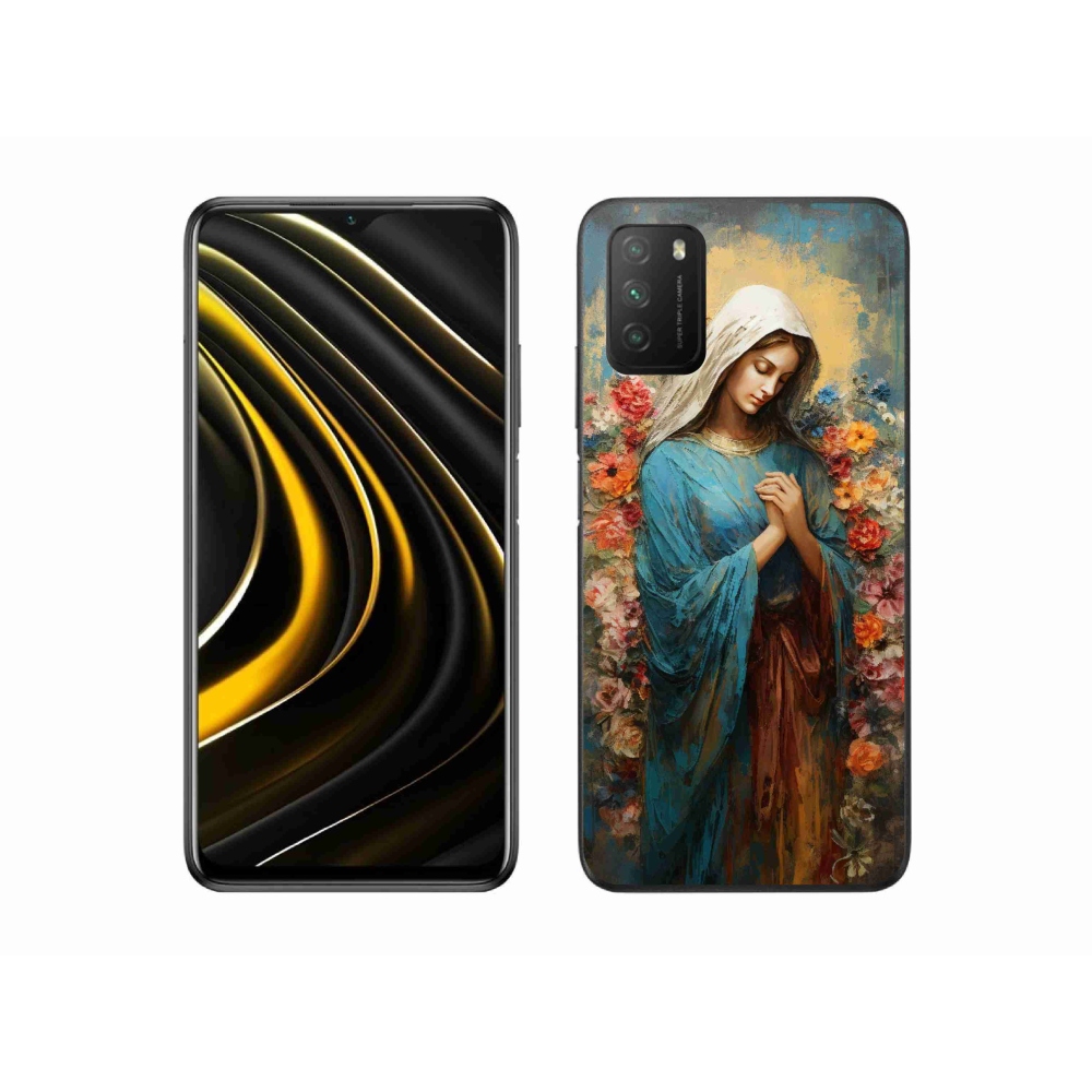 Gél borítás mmCase a Xiaomi Poco M3-hoz - szent nő