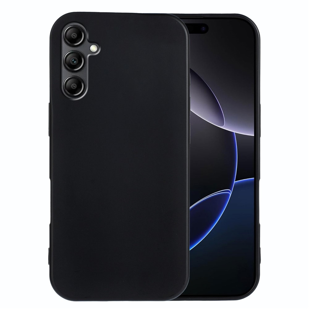 Matt zselés tok Samsung Galaxy A17 5G készülékhez - fekete