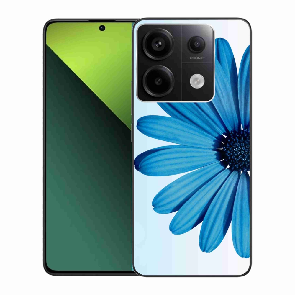 Gél tok mmCase a Xiaomi Redmi Note 13 Pro 5G/Poco X6 5G számára - kék százszorszép