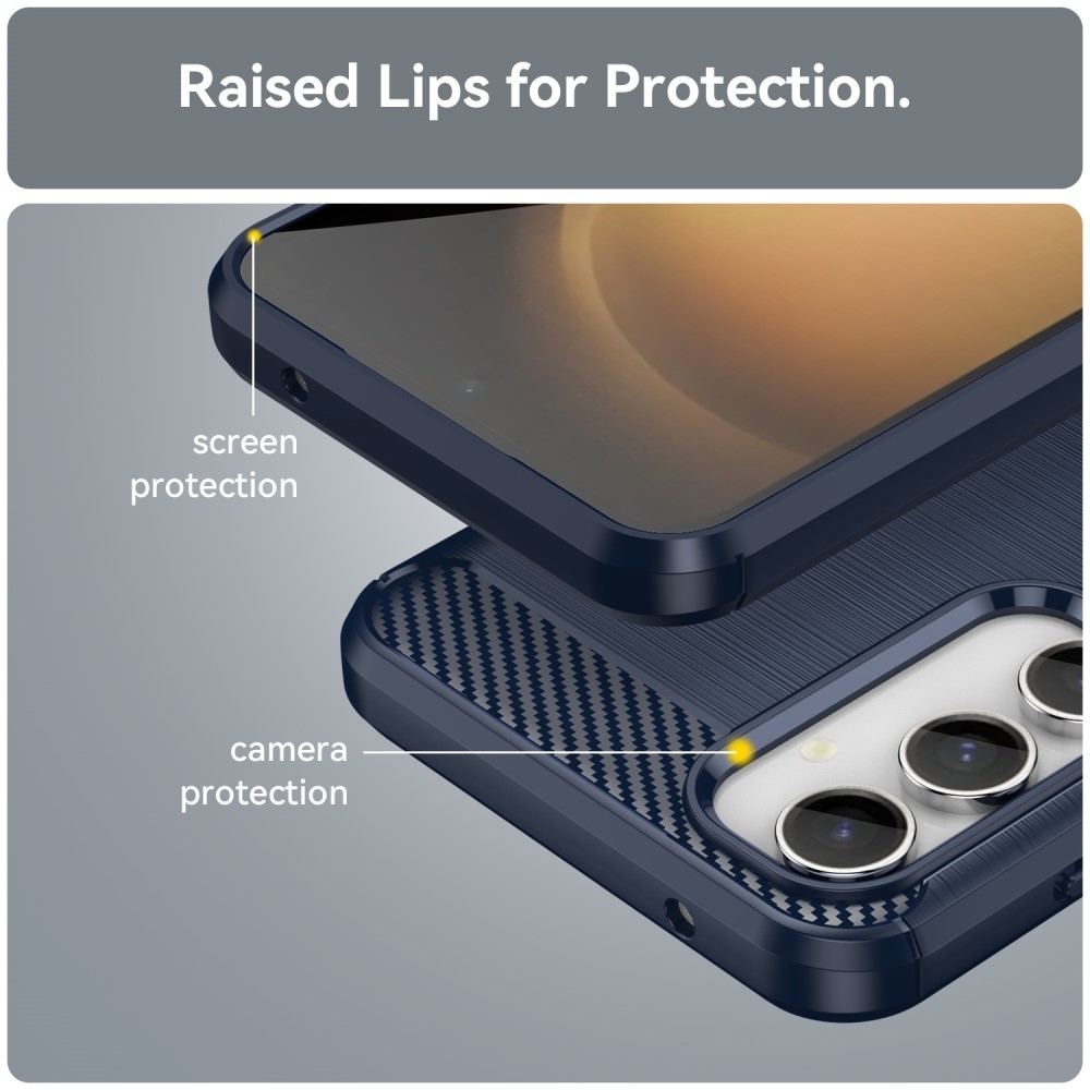 Szénálló zselés tok Samsung Galaxy S23 FE készülékhez - kék
