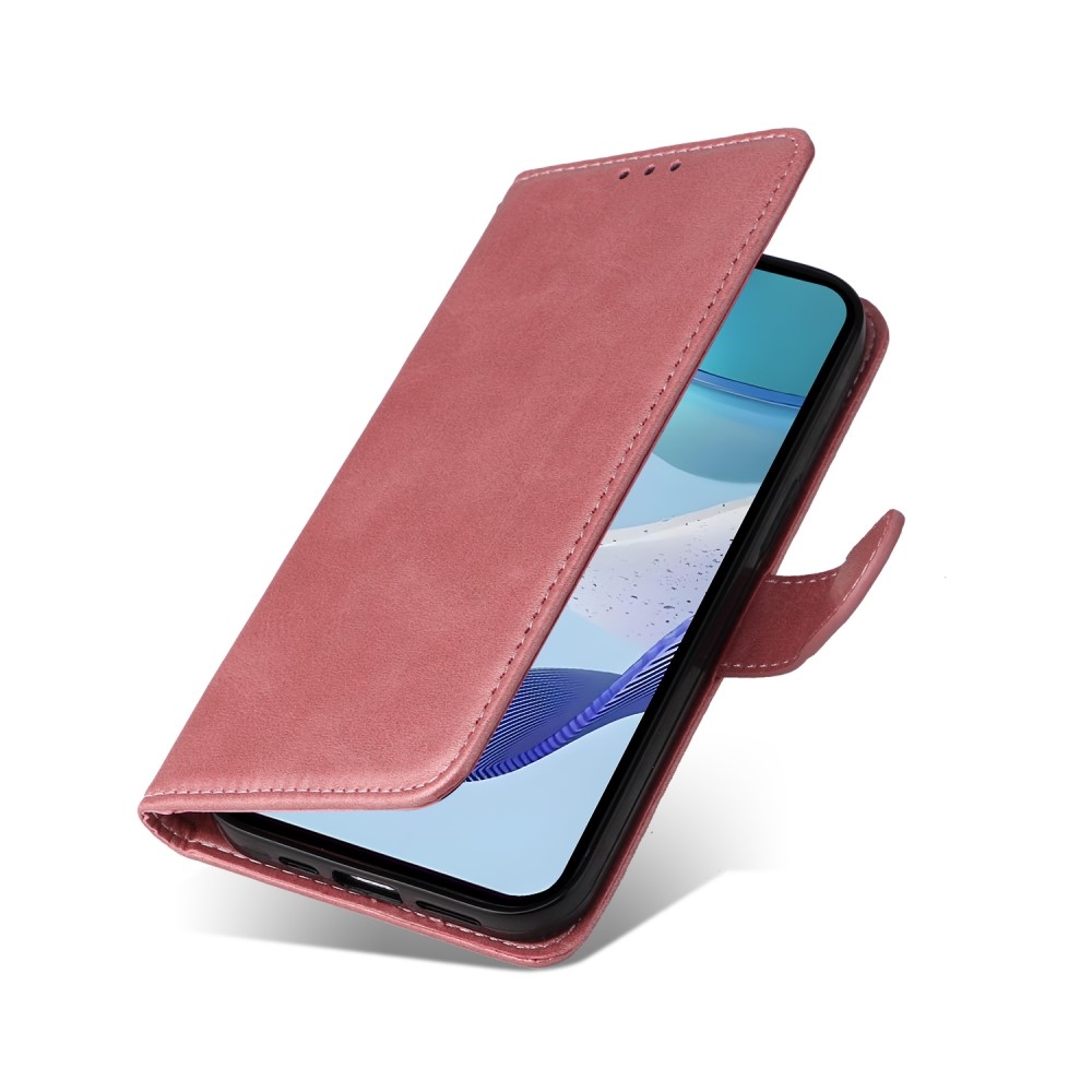 Könyvtáska a Realme 14x 5G/Realme C75 készülékhez - rózsaszín