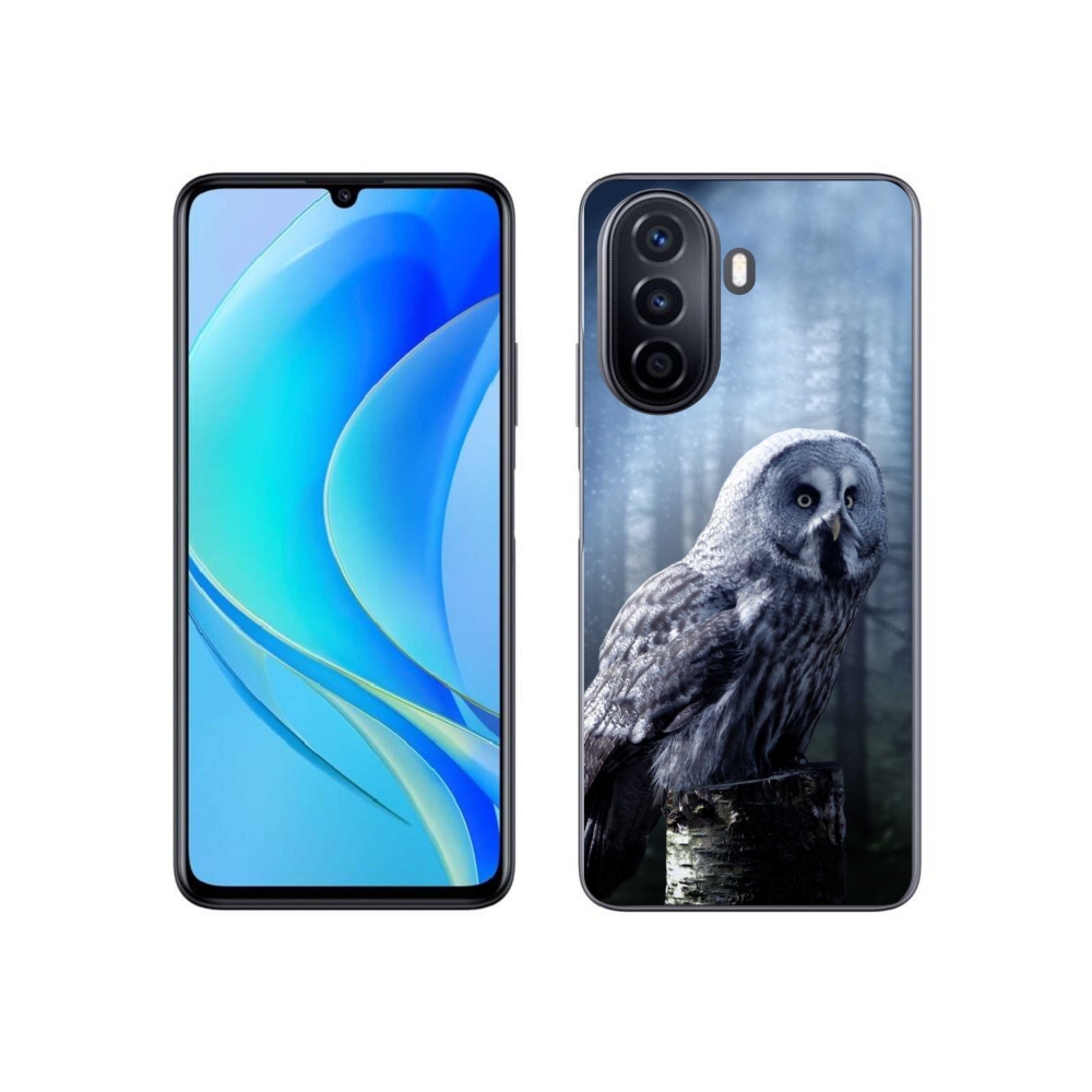Gél borítás mmCase a Huawei Nova Y70 készülékhez - bagoly