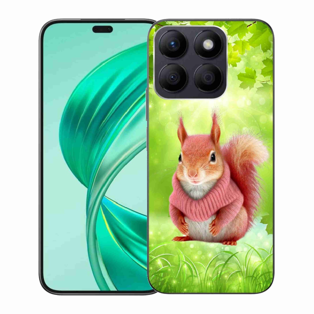 Zselés borítás mmCase a Honor X8b készülékhez - mókus pulóverben