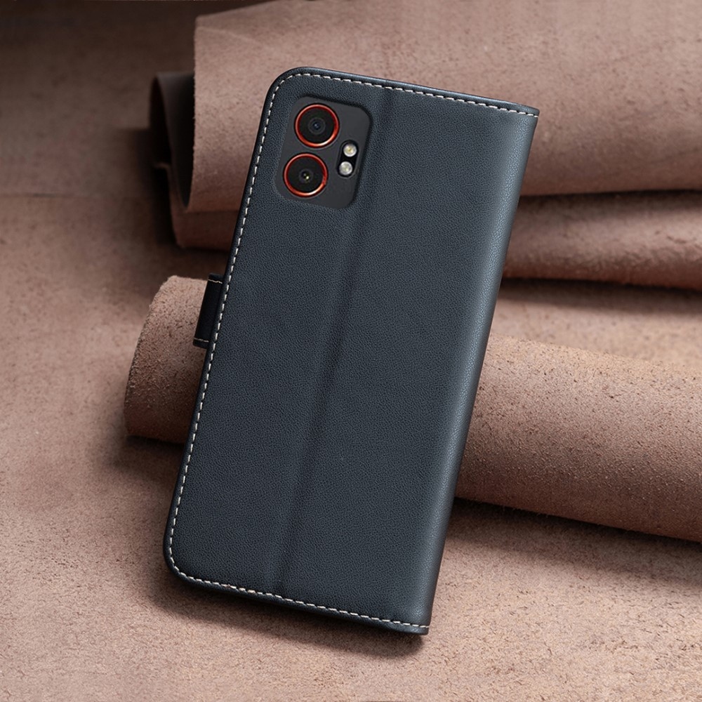 BNF könyvtáska Samsung Galaxy Xcover 7 Pro készülékhez - fekete