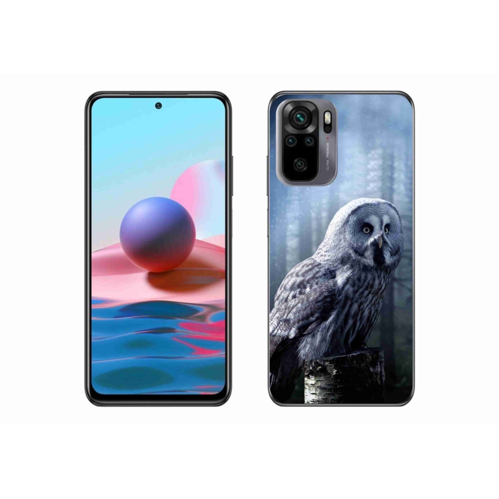 Gél borítás mmCase a Xiaomi Poco M5s készülékhez - bagoly