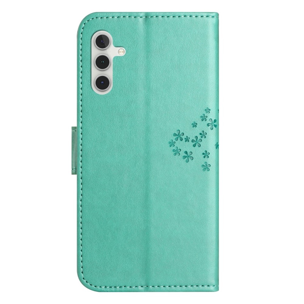 Fa könyv tok Samsung Galaxy A26 5G - teal - teal