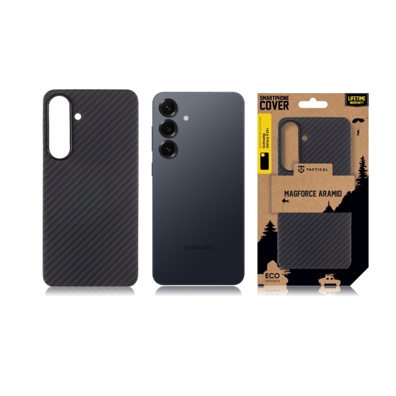 Taktikai MagForce Aramid borító Apple iPhone 16e fekete készülékhez