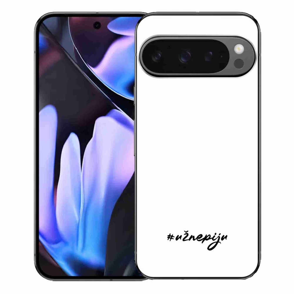 Gél borítás mmCase a Google Pixel 9 Pro XL-en - már nem iszom fehér hátteret