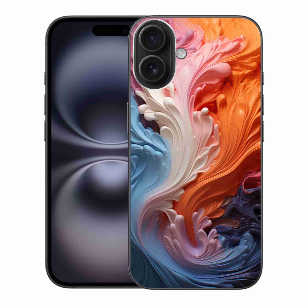 Gél borítás mmCase iPhone 16 Plus készülékhez - absztrakt motívum 8