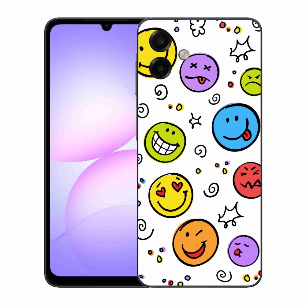 Gél borítás mmCase Samsung Galaxy A07 4G - smiley-khoz