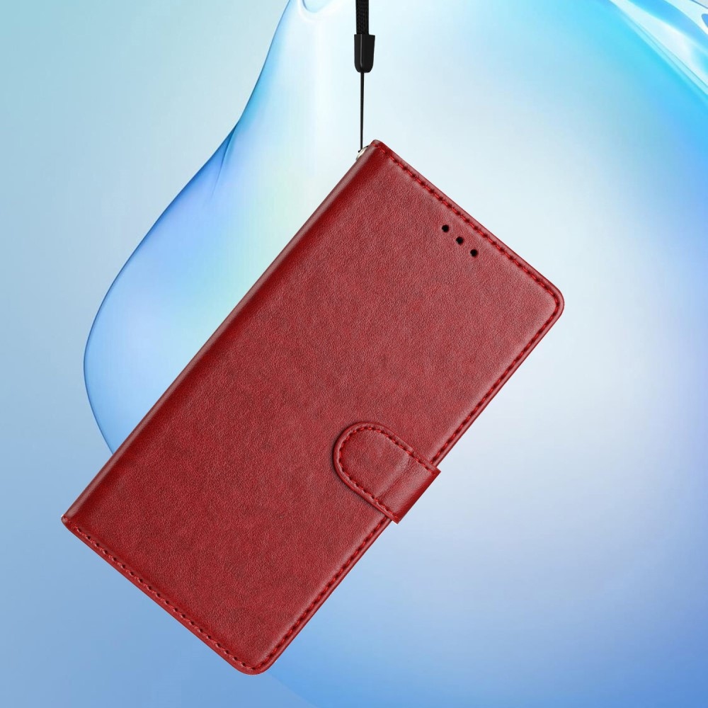 Vérrögök könyv tok Samsung Galaxy S25 Edge készülékhez - piros