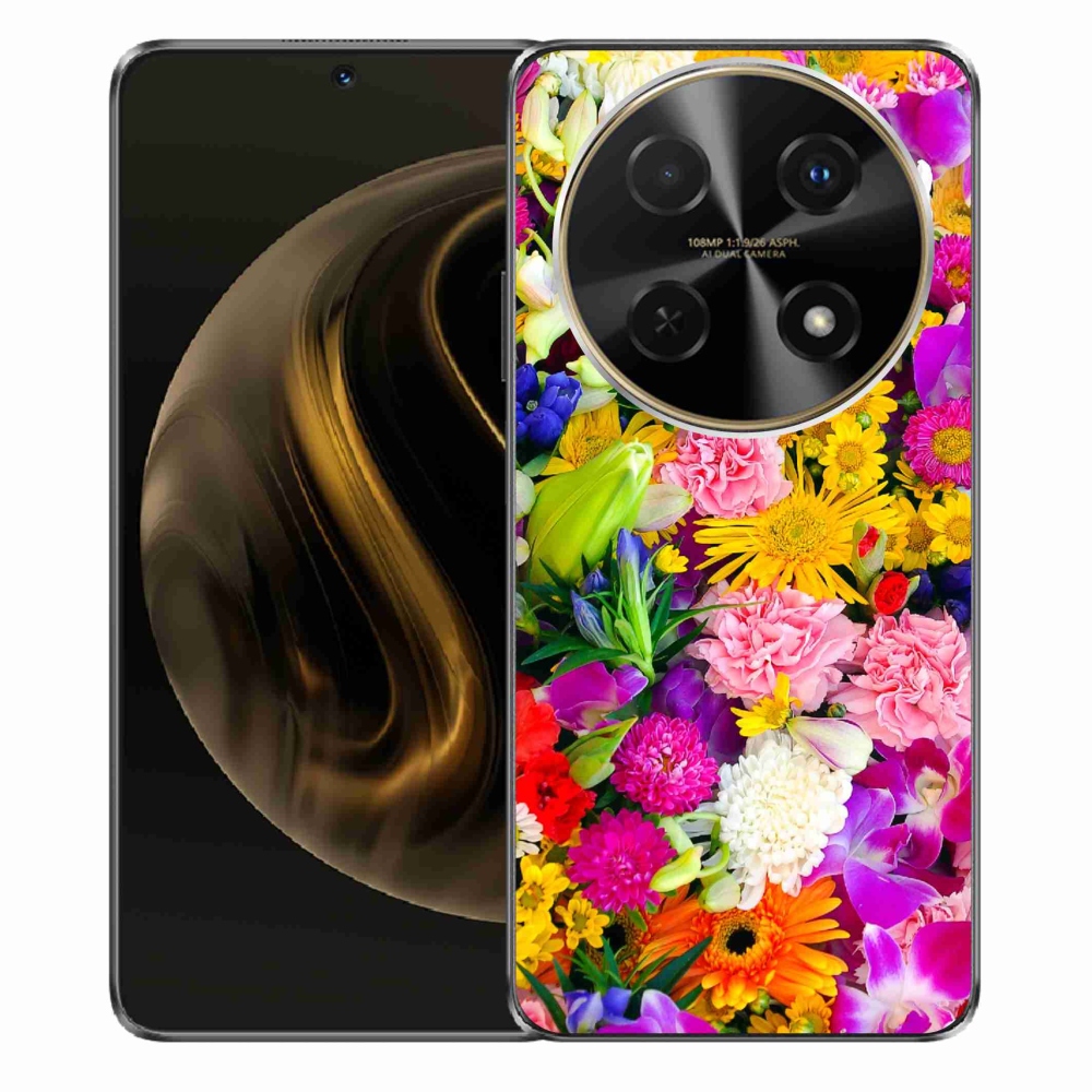 Gél borító mmCase a Huawei Nova 12i készülékhez - virág 12