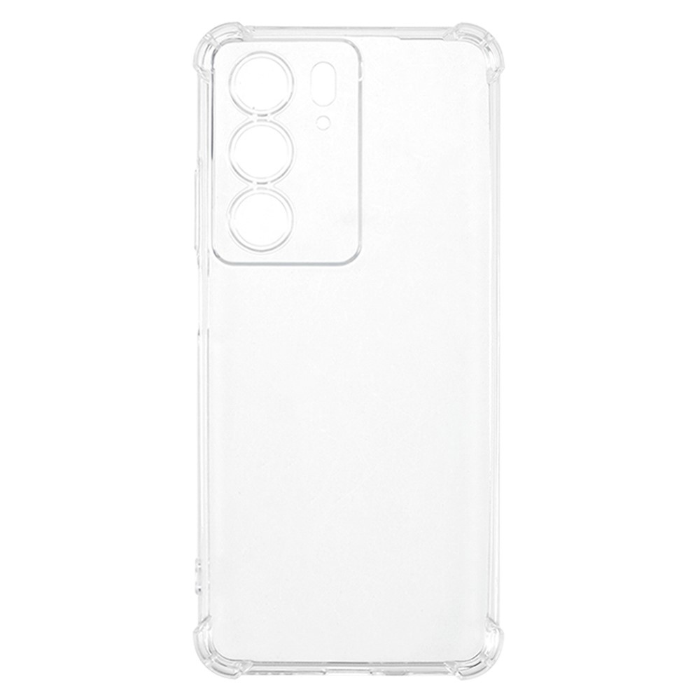 Átlátszó zselés tok megerősített sarkokkal a Realme 14x 5G/Realme C75 készülékhez - átlátszó