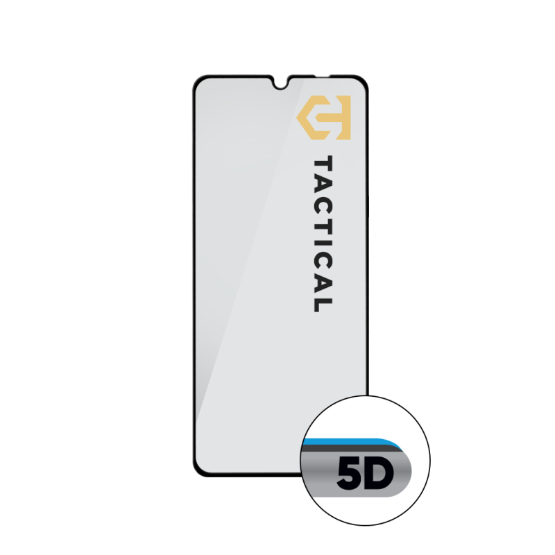 Tactical Glass Shield 5D üveg a Motorola Moto G06/G06 Power készülékhez Fekete