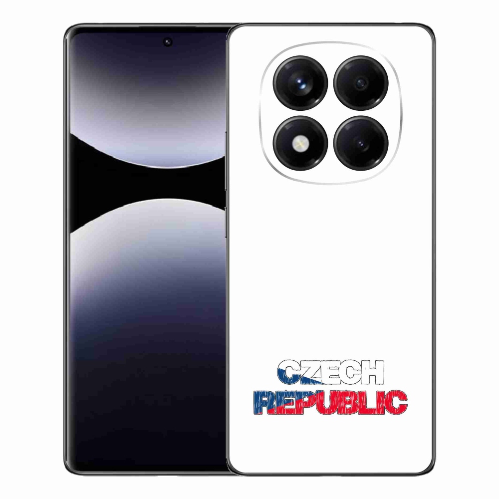 Gél borítás mmCase a Xiaomi Redmi Note 14 Pro - Csehország fehér háttérhez