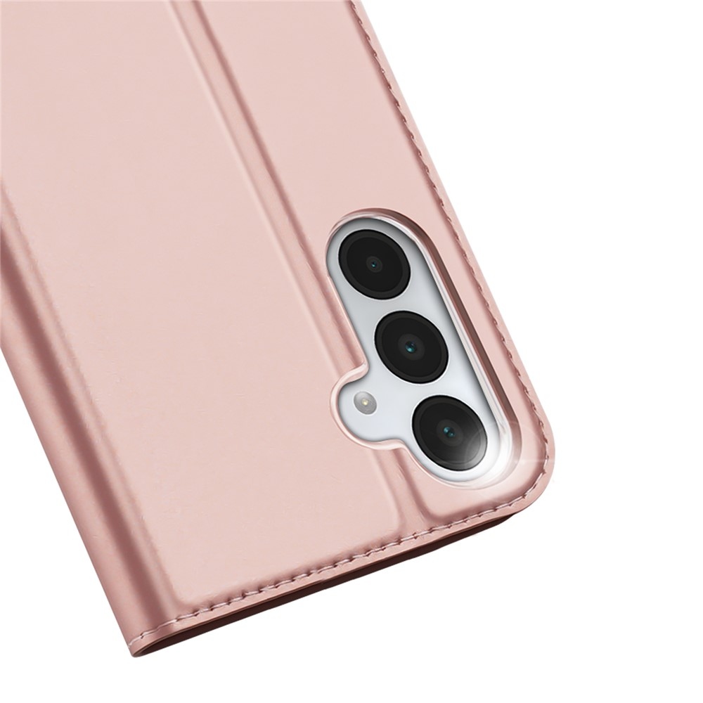 DUX könyvtáska Samsung Galaxy A17 5G - rózsaarany