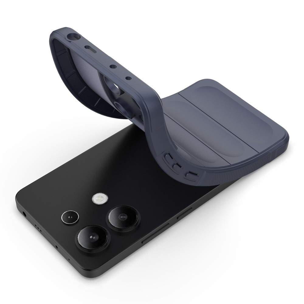 Rugg tartós zselés tok Xiaomi Redmi Note 13-hoz - sötétkék