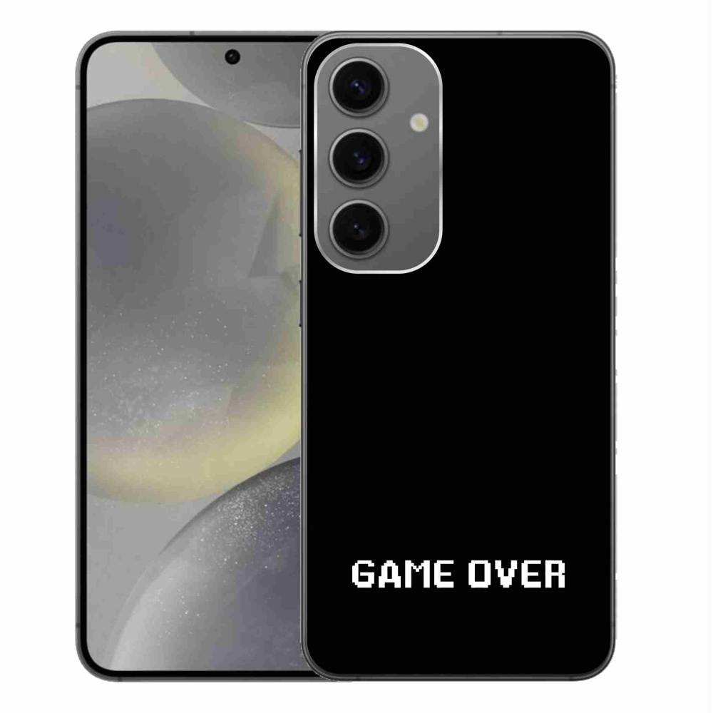 Gél borítás mmCase Samsung Galaxy S24+ - játék fekete háttérrel