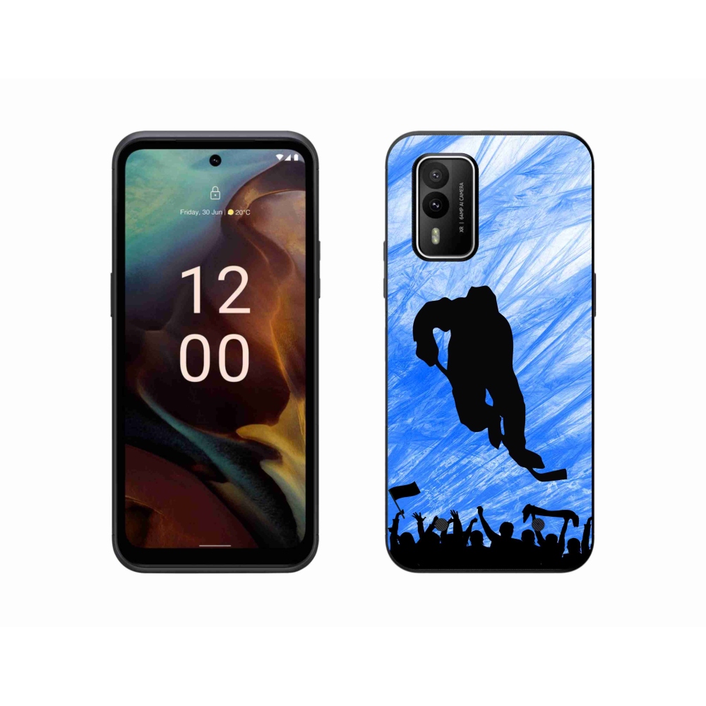 Zselés borítás mmCase a Nokia XR21 készülékhez - hokijátékos