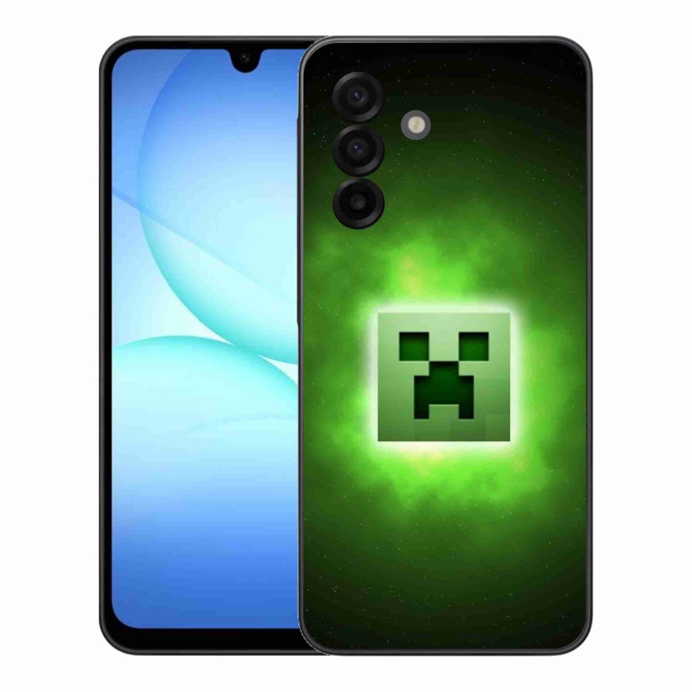 Gél borítás mmCase Samsung Galaxy A17 5G - minecraft