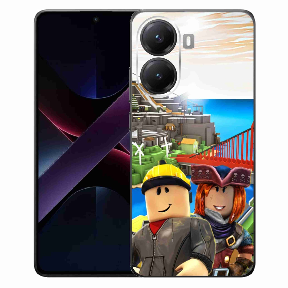 Gél borítás mmCase a Xiaomi Poco X7 Pro 5G számára - roblox 1