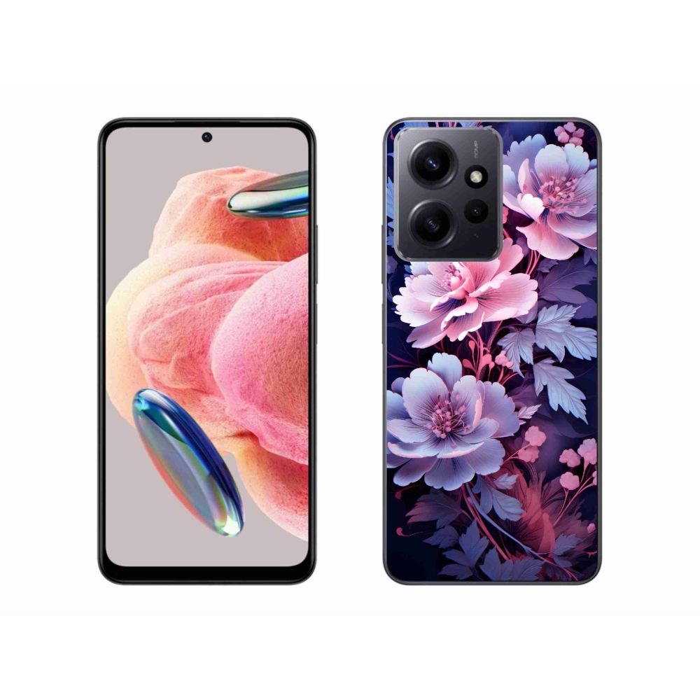Gél borítás mmCase a Xiaomi Redmi Note 12 4G - virágok 11