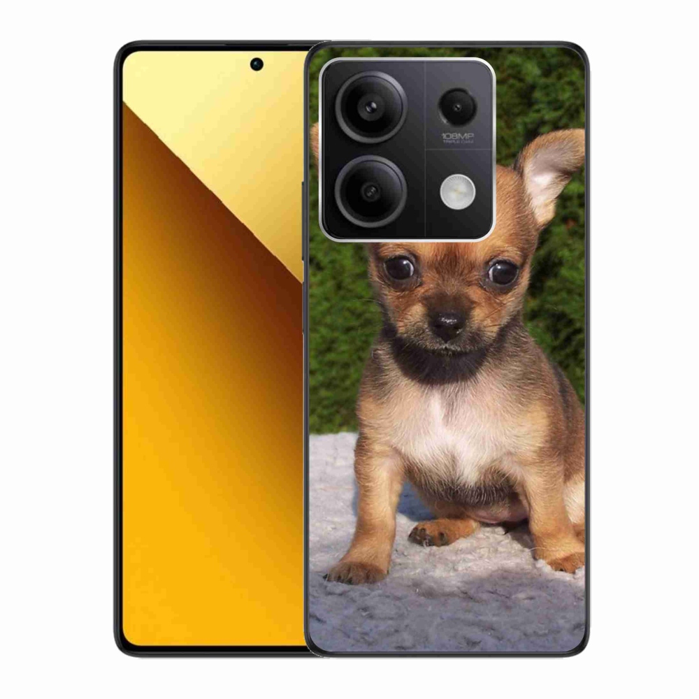 Gél tok mmCase a Xiaomi Redmi Note 13 5G számára - chihuahua 3