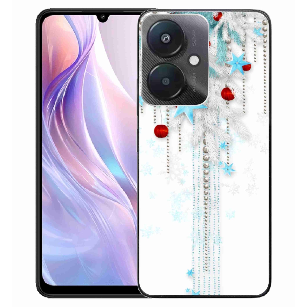 Gél borítás mmCase a Xiaomi Redmi 13C 5G számára - karácsonyi dekoráció