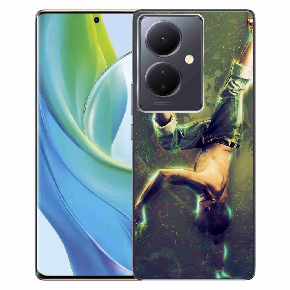 Gél borítás mmCase a Vivo V29 Lite 5G számára - breakdance