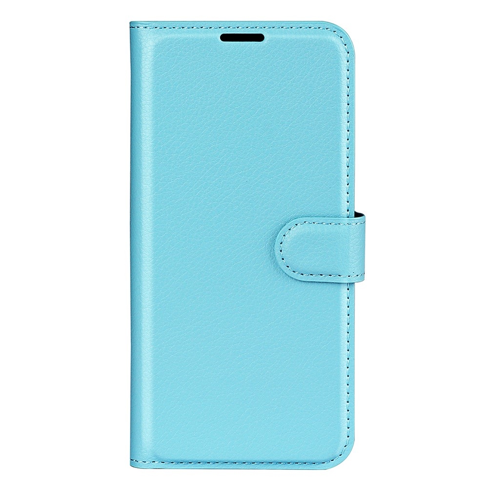 Litchi könyv tok Huawei Nova Y61-hez - kék