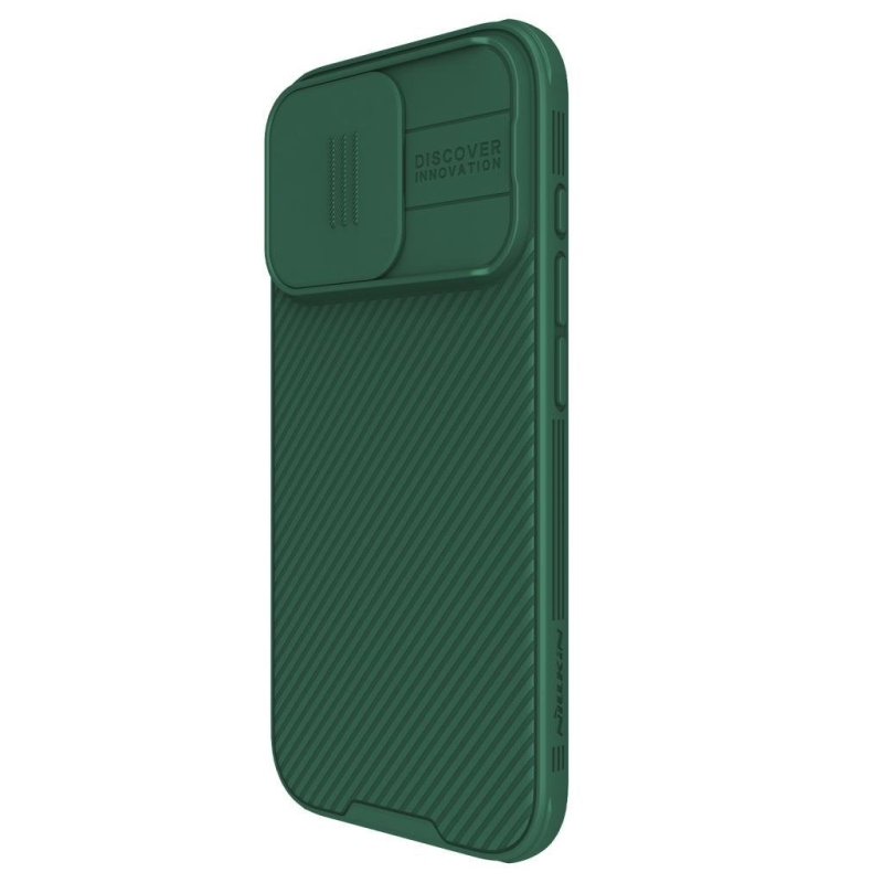 Nillkin CamShield PRO mágneses hátlap Apple iPhone 16 Pro készülékhez Sötétzöld