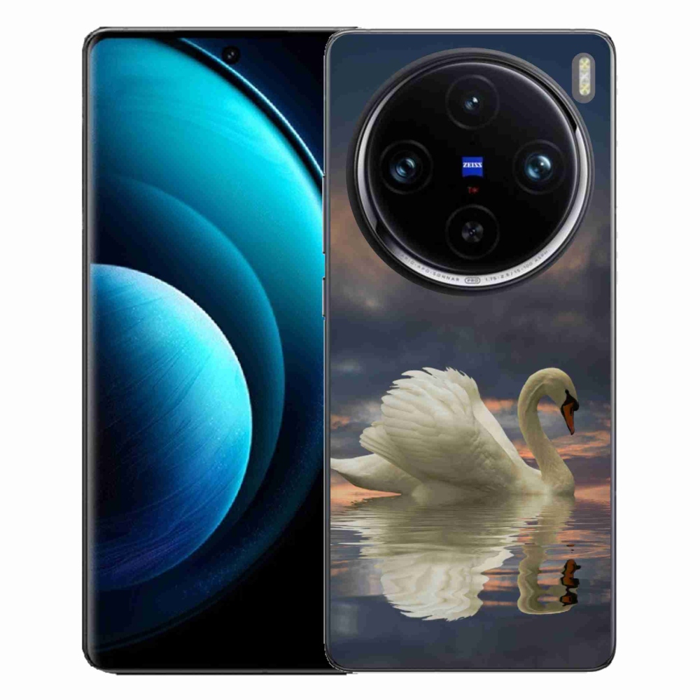 Zselés tok mmCase a Vivo X100 Pro 5G készülékhez - hattyú