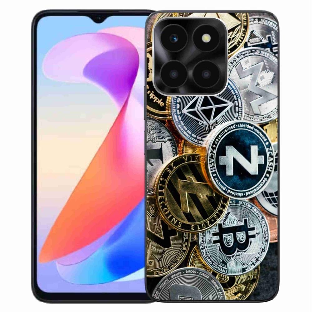Gél borítás mmCase a Honor X6a számára - kriptovaluták