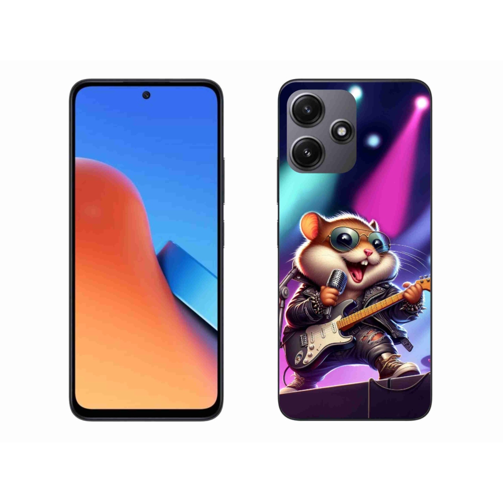 Gél borítás mmCase a Xiaomi Redmi 12 5G-hez - hörcsög hintaló
