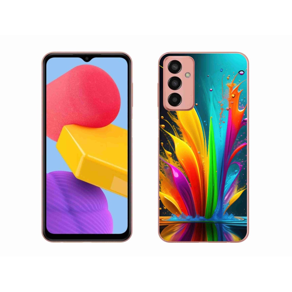 Gél borítás mmCase Samsung Galaxy M13 - absztrakt motívum 1