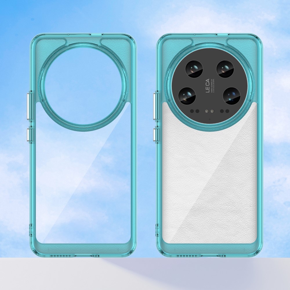 Gél tok rögzített hátlappal Xiaomi 14 Ultra - világoskék