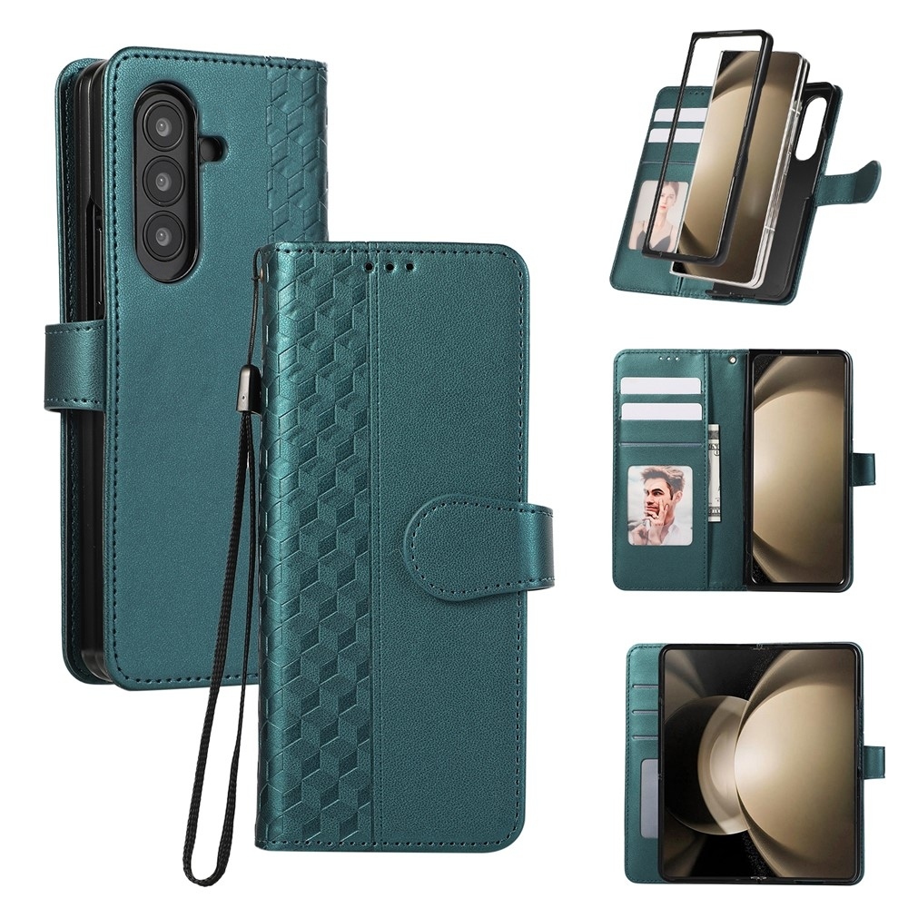 Gridy könyvtáska Samsung Galaxy Z Fold7 5G - zöld