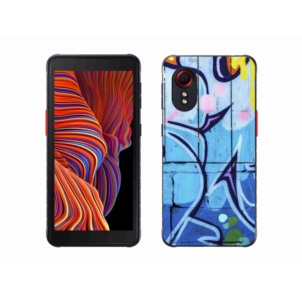 Gél borítás mmCase Samsung Galaxy Xcover 5 készülékhez - graffiti