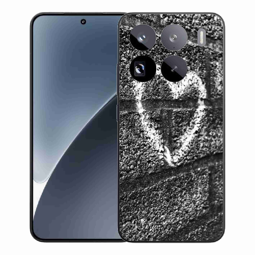 Gél borítás mmCase a Xiaomi 15 Pro-hoz - szív a falon
