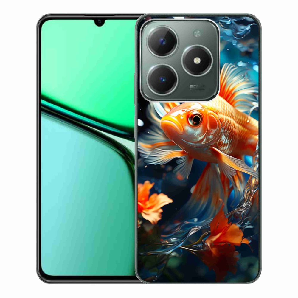 Zselés borítás mmCase a Realme C61 készülékhez - hal