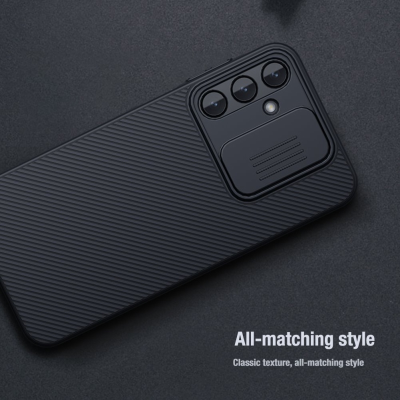 Nillkin CamShield hátlap a Samsung Galaxy A25 5G fekete színű készülékhez