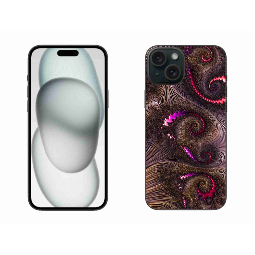 Gél borítás mmCase iPhone 15 Plus készülékhez - absztrakt motívum 24