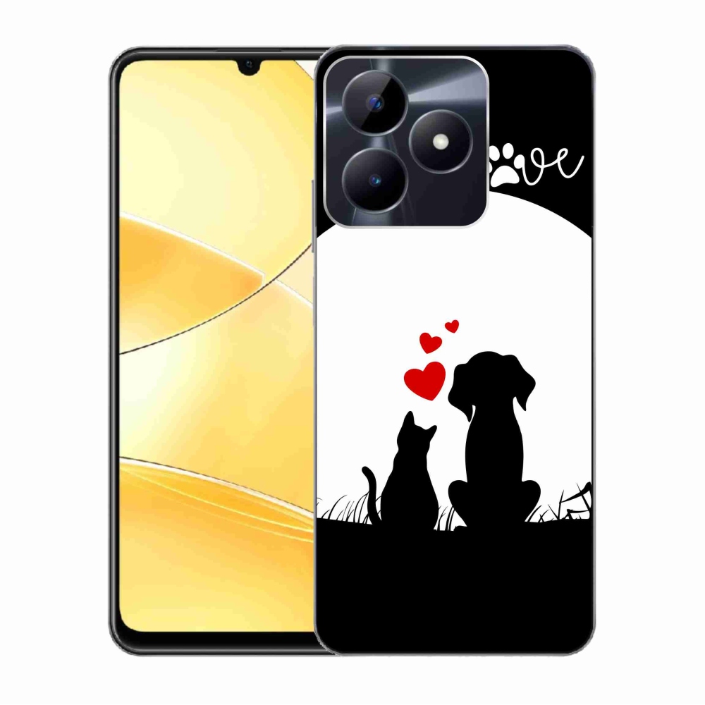 Gél tok mmCase a Realme C51/C53 készülékhez - állatszerelem