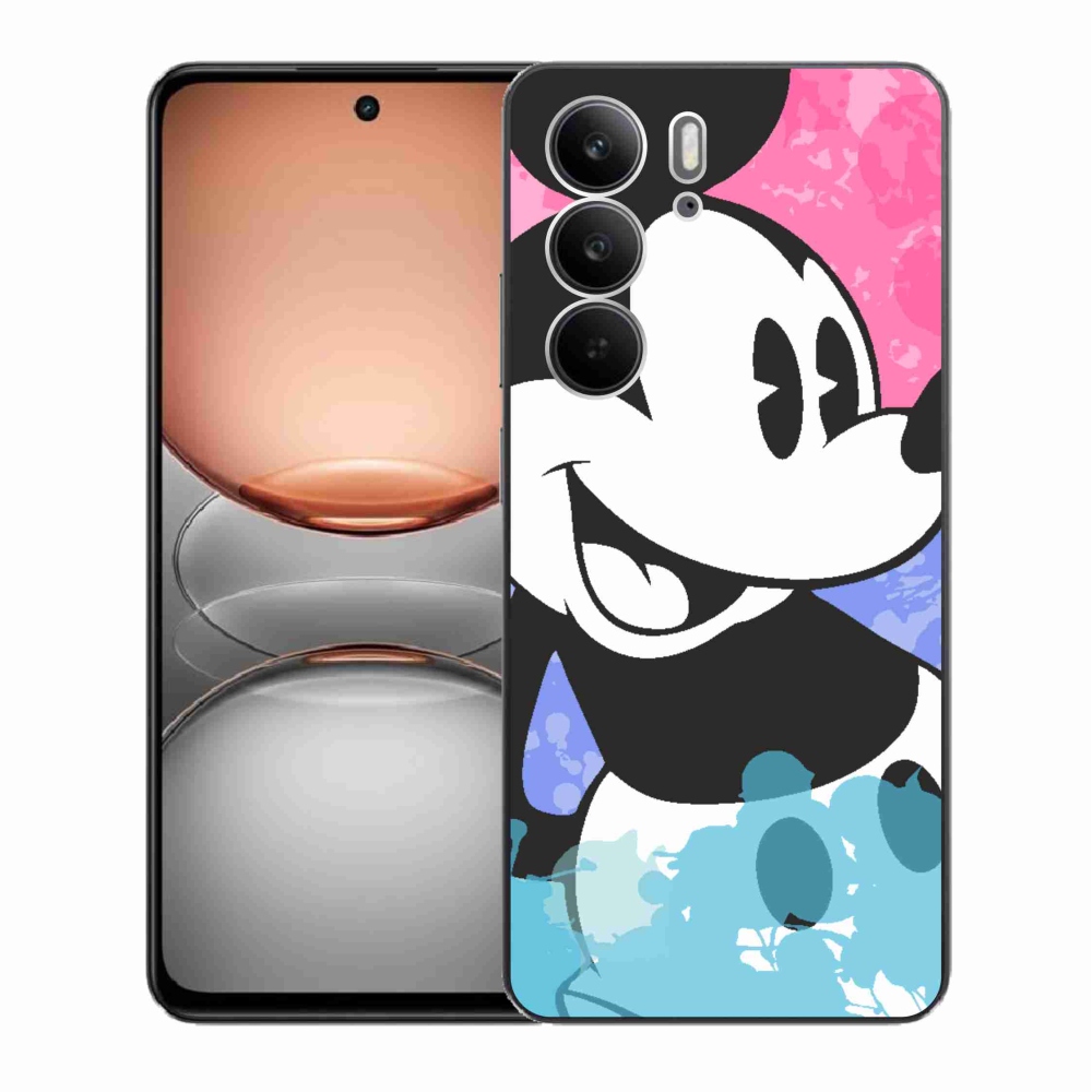 Zselés borítás mmCase a Realme C75 készülékhez - mickey egér