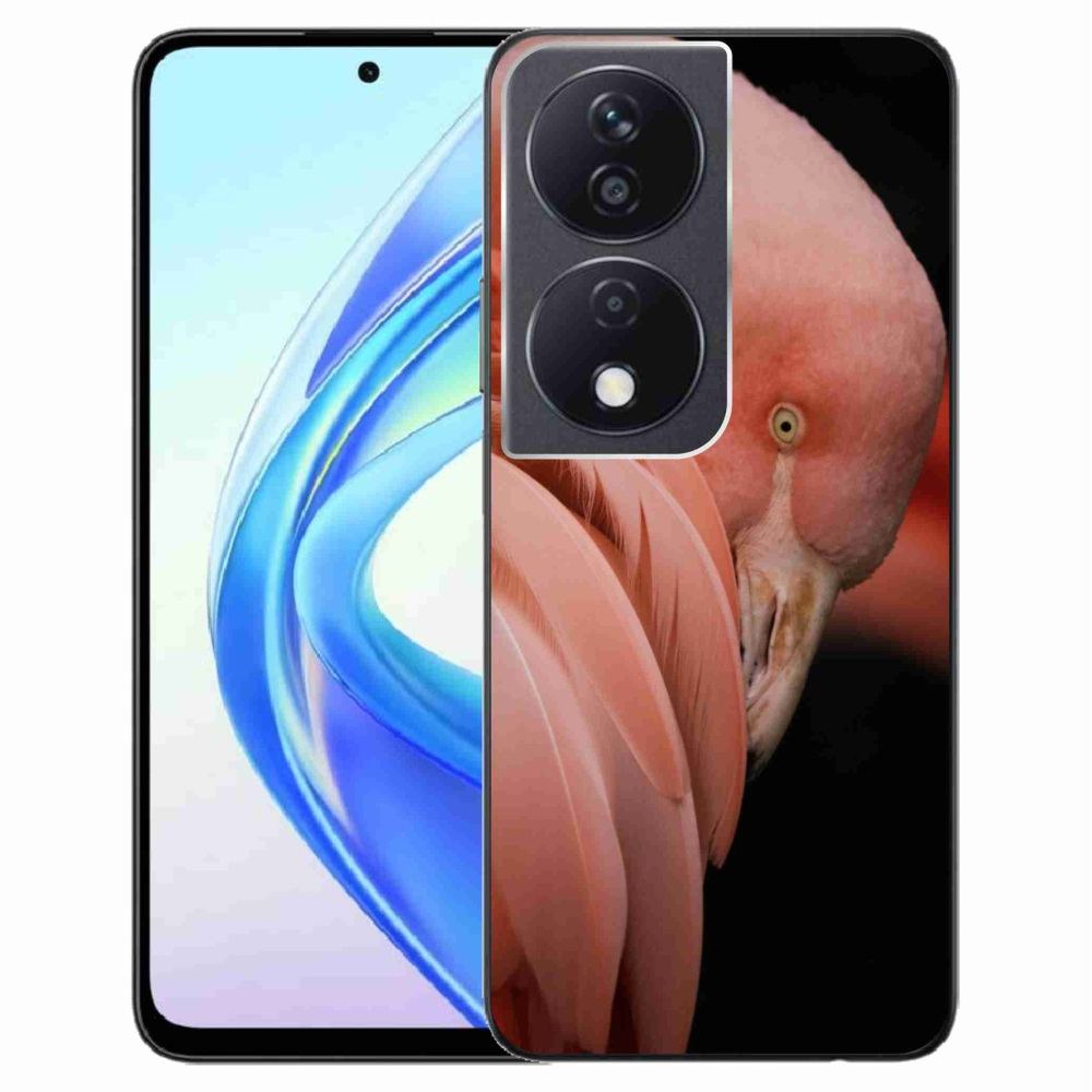 Zselés borítás mmCase a Honor X7b/Honor 90 Smart készülékhez - flamingó 3