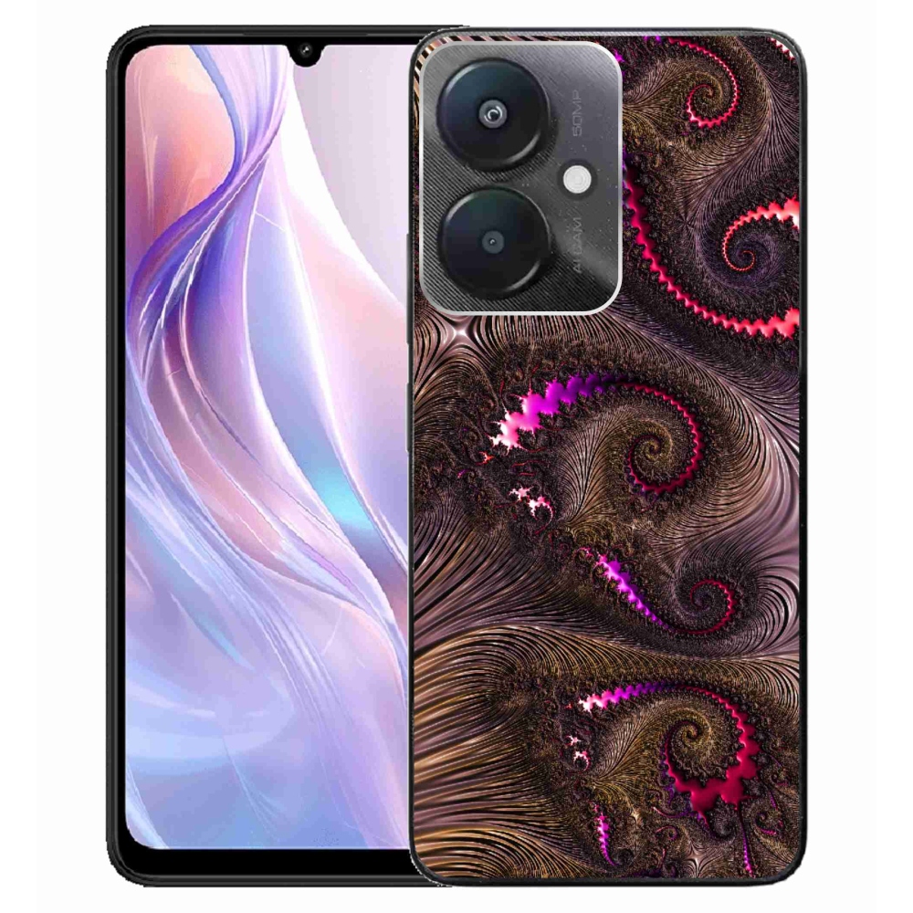 Gél borítás mmCase a Xiaomi Redmi 13C 5G számára - absztrakt motívum 24