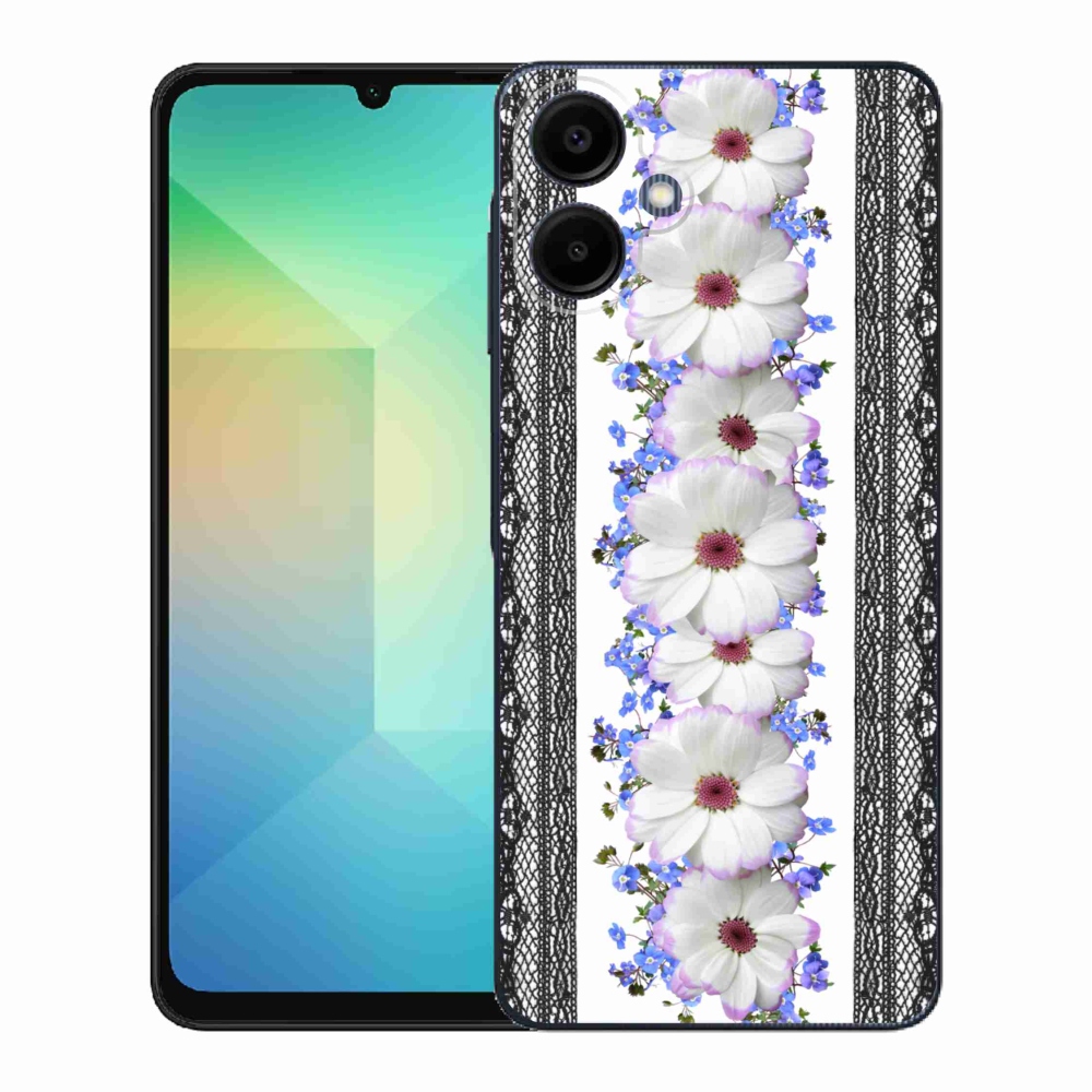 Gél borító mmCase Samsung Galaxy A06 4G - virágok 8